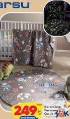 DİNARSU KARANLIKTA PARLAYAN ÇOCUK HALISI 90X110 CM fiyat ve kampanya bilgisi
